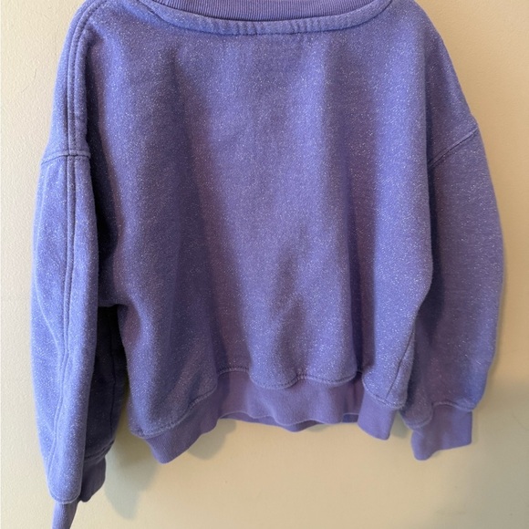 Disney Parks Girls 100th Anniversary Mickey Mouse Glitter Sweatshirt 5/6 - Picture 3 of 5
